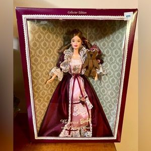 Victorian Barbie with Cedric Bear never removed from box